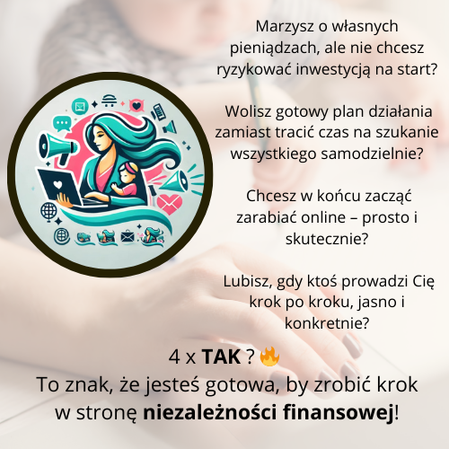 Krok do niezależności finansowej dla mam, kobiet